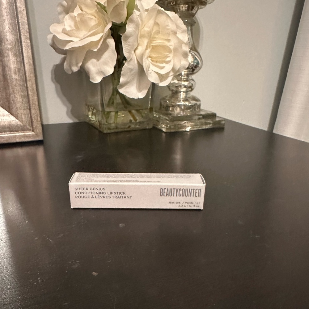 Beautycounter Sheer Genius Conditioning Lipstick in Rosewood